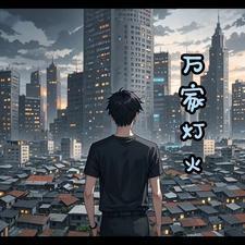 万家灯火通明无人的大街下一句怎么说